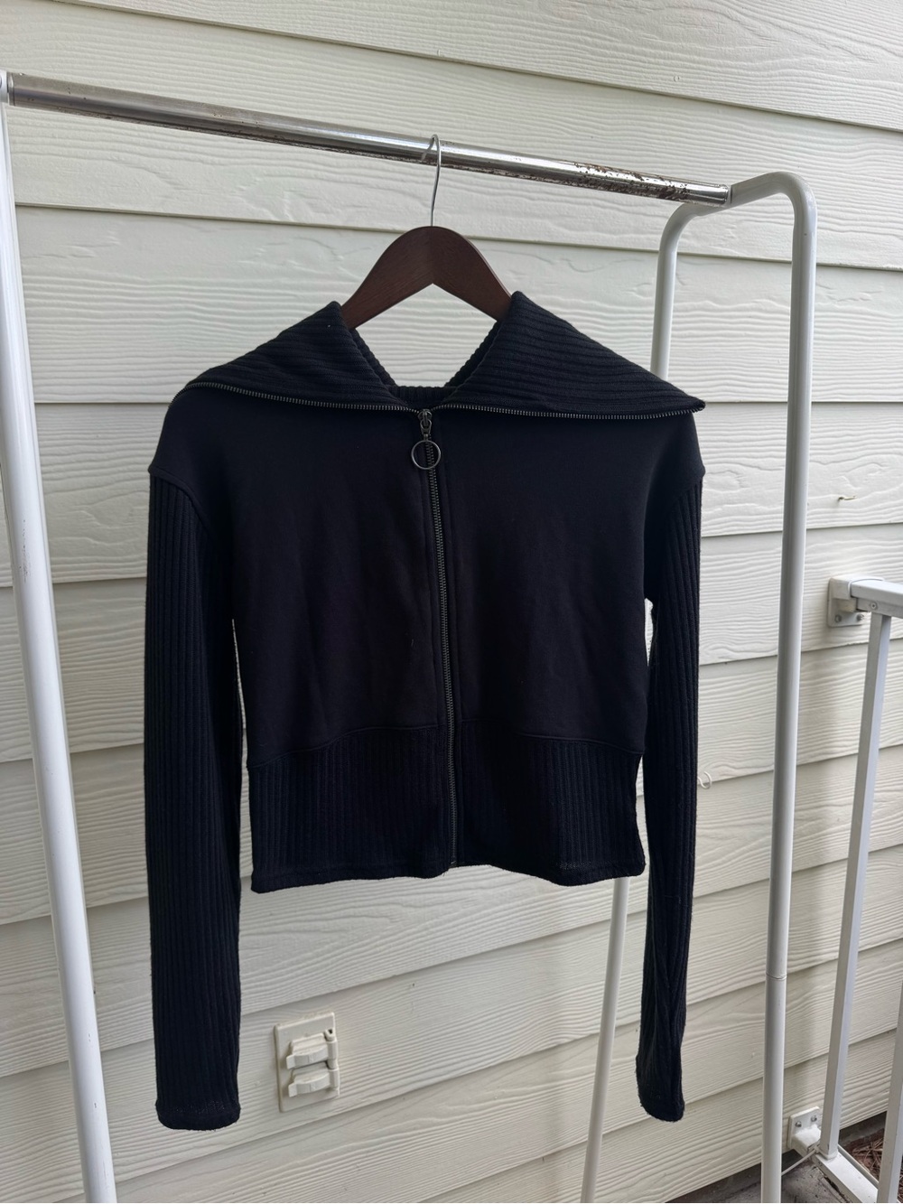 BDG Zip Up Sweater